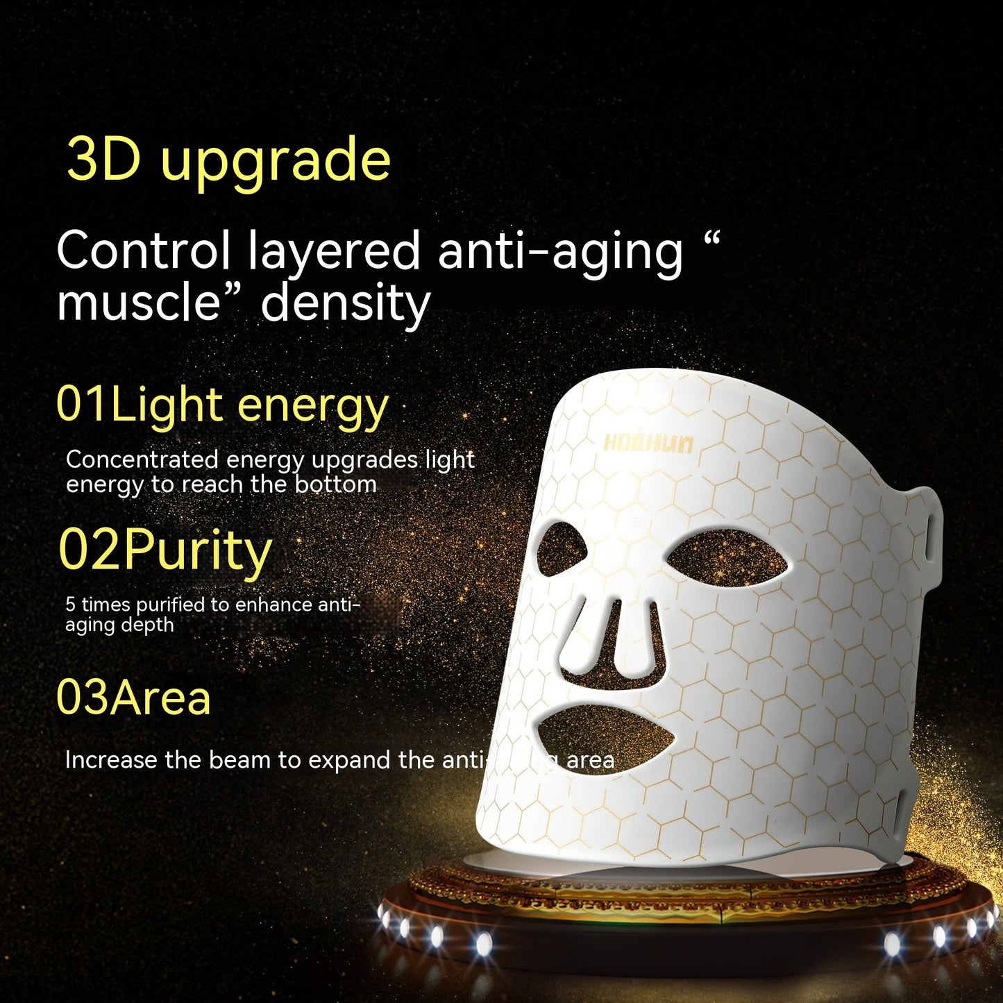 Spectrum Silicone Mask LED Photo Rejuvenation Machine
